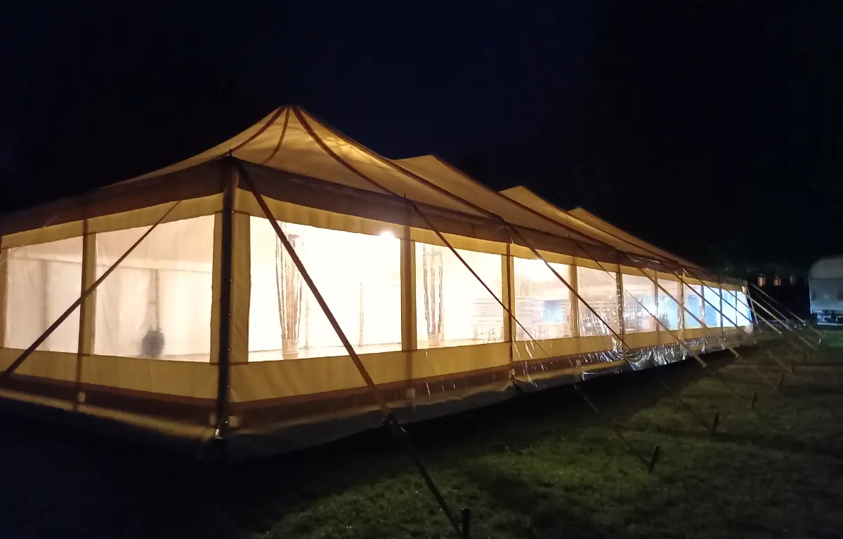 location : Tente bambou