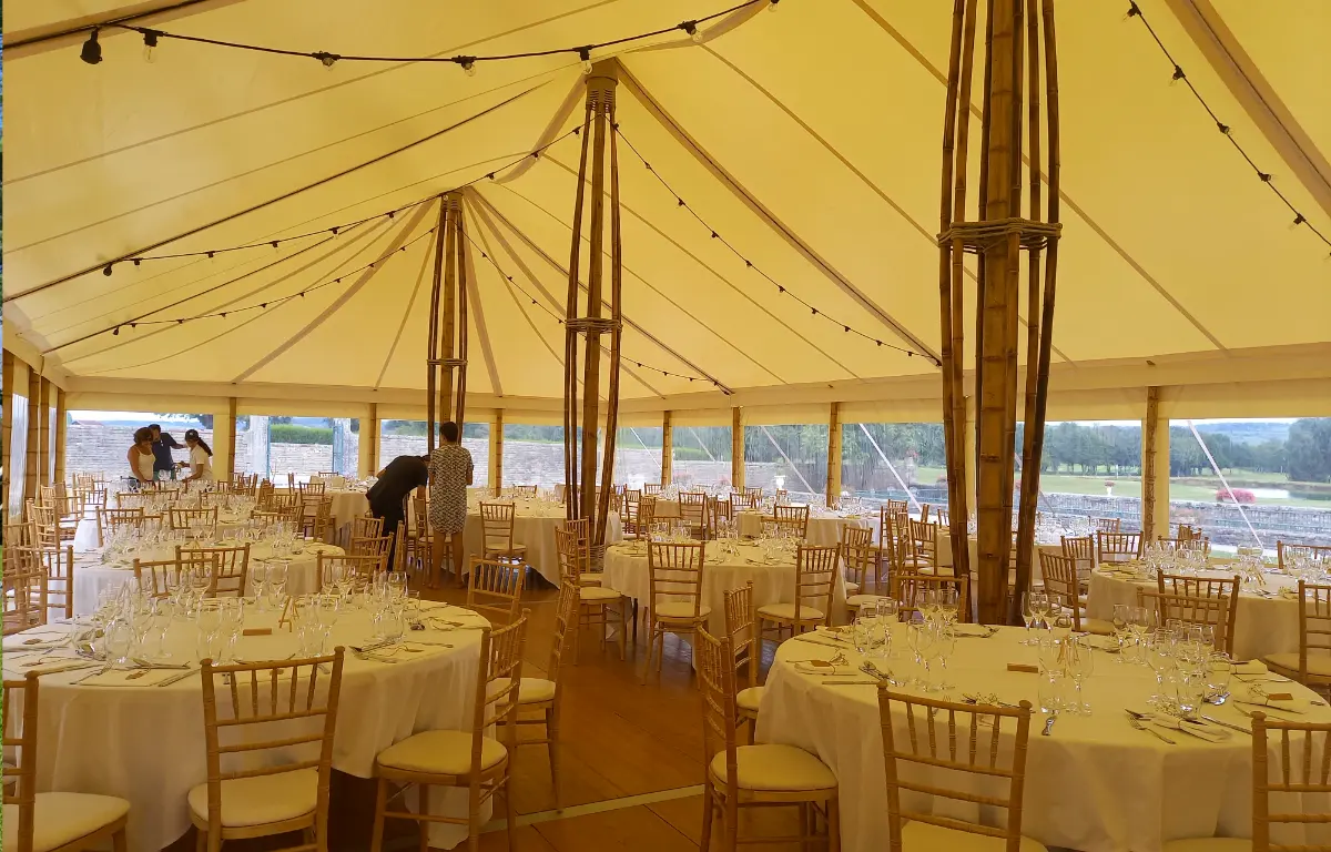 location : Tente bambou