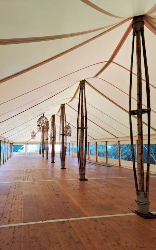 location : Tente bambou